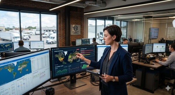 Telematics tracking truck breakdown systems before roadside failures occur
